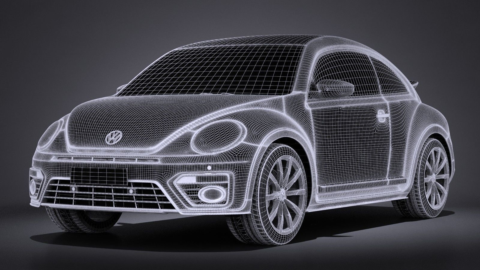 Volkswagen Beetle 2017 3D model_14