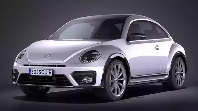 Volkswagen Beetle 2017 3D model