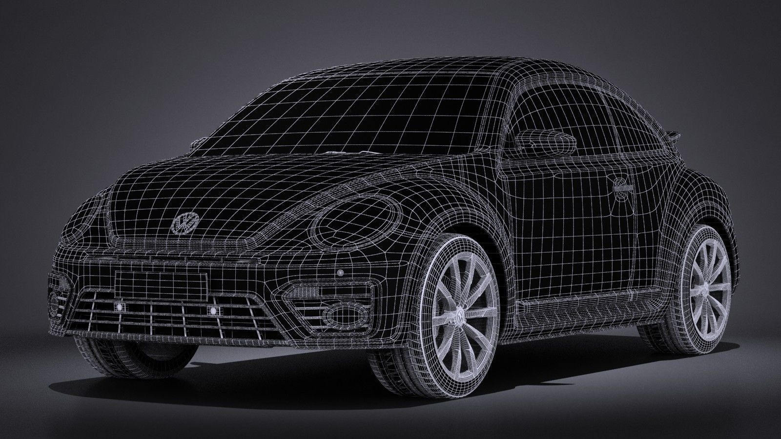 Volkswagen Beetle 2017 3D model_16