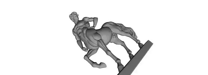420  Centaur  Full Body Ivory Figurine