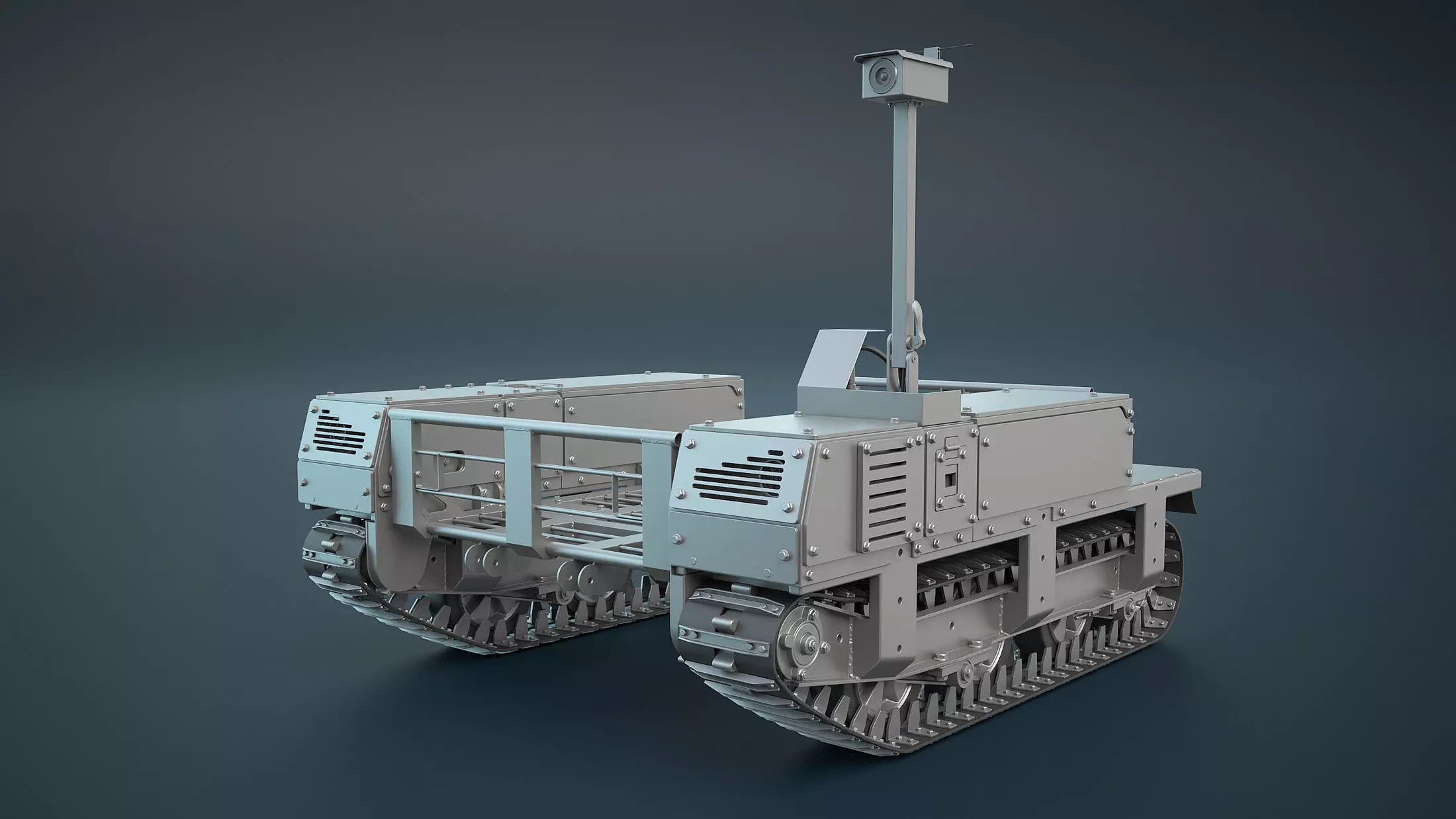 TerMIT Unmanned Ground Vehicle HP 3D model