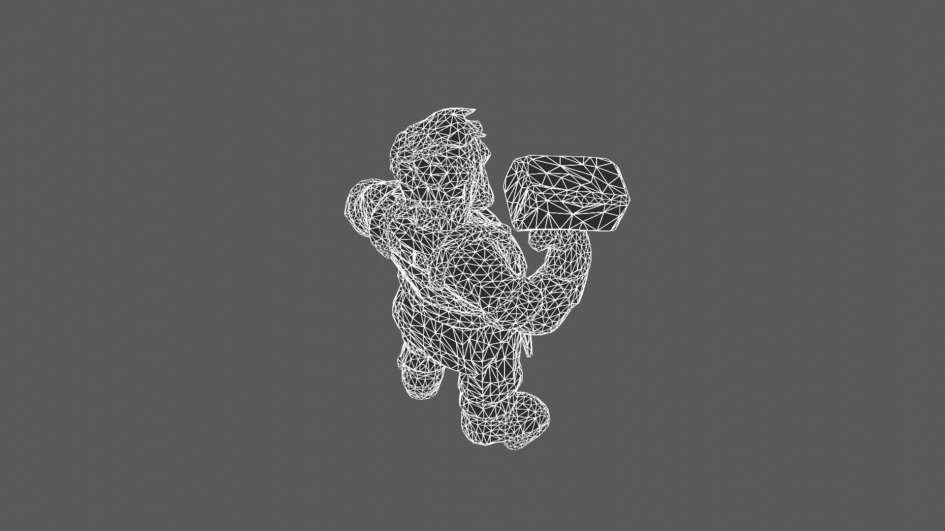 Friendly Blacksmith Character 3D Model 3D model_7