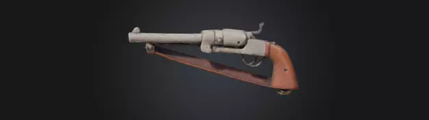 Old Colt 3D model Free low-poly 3D model