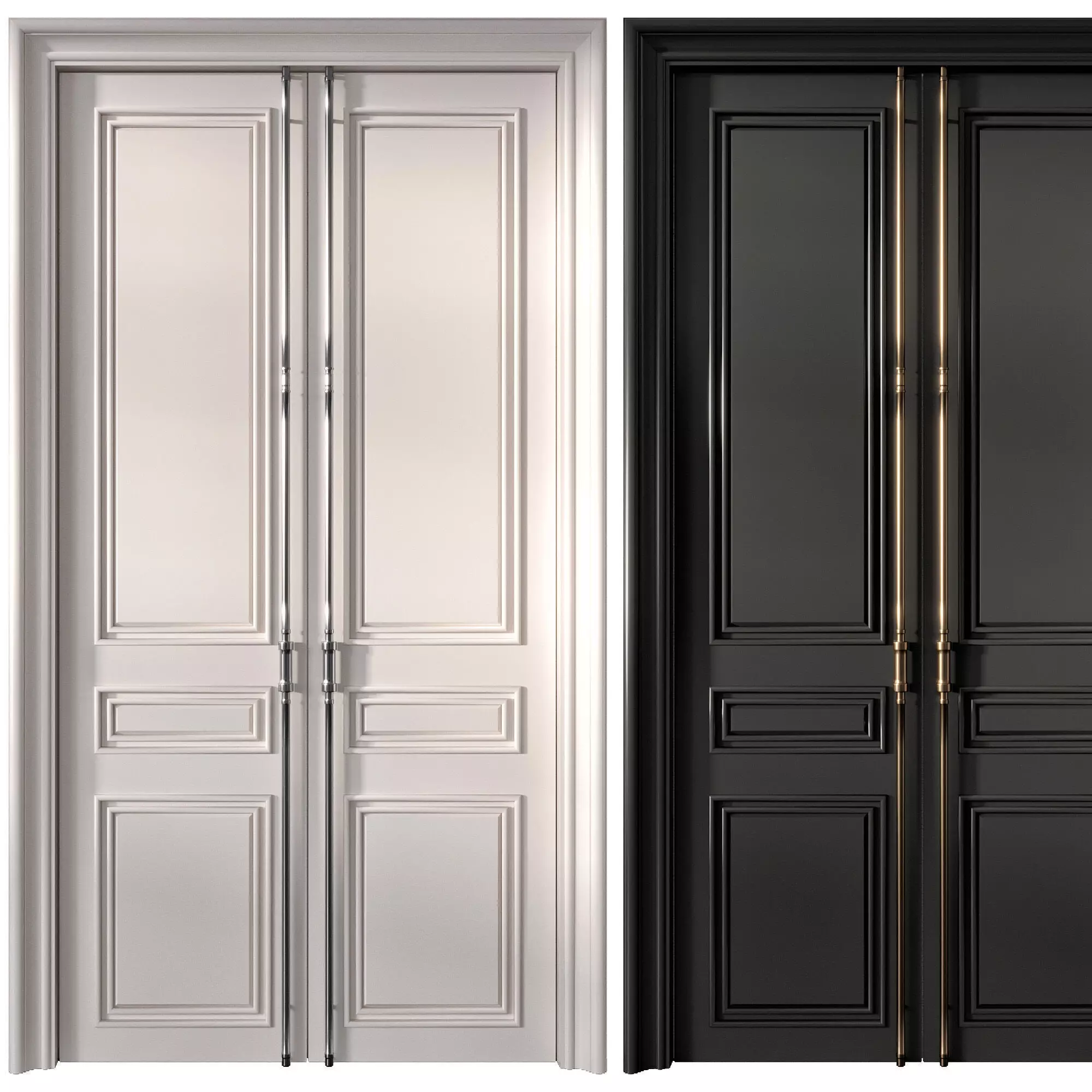NEOCLASSIC DOOR NO4 A 3D model_0