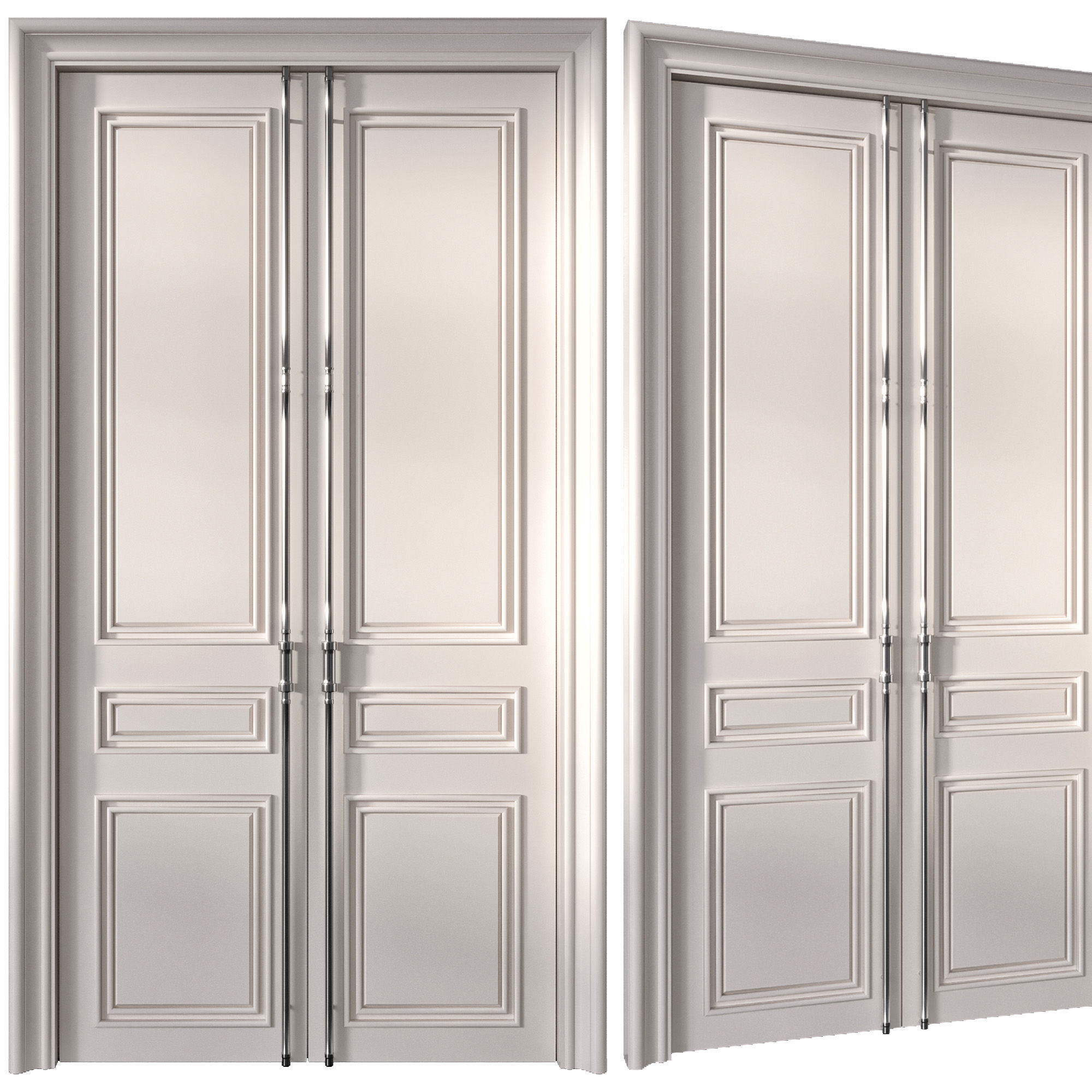 NEOCLASSIC DOOR NO4 A 3D model_1