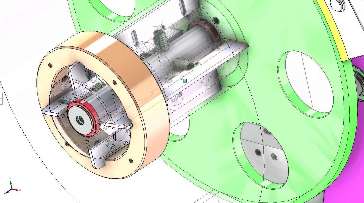 Automatic PCB Labeling and Taping Machine - SMT Line Equipment 3D model_9