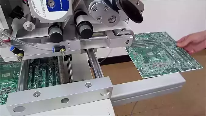 Automatic PCB Labeling and Taping Machine - SMT Line Equipment