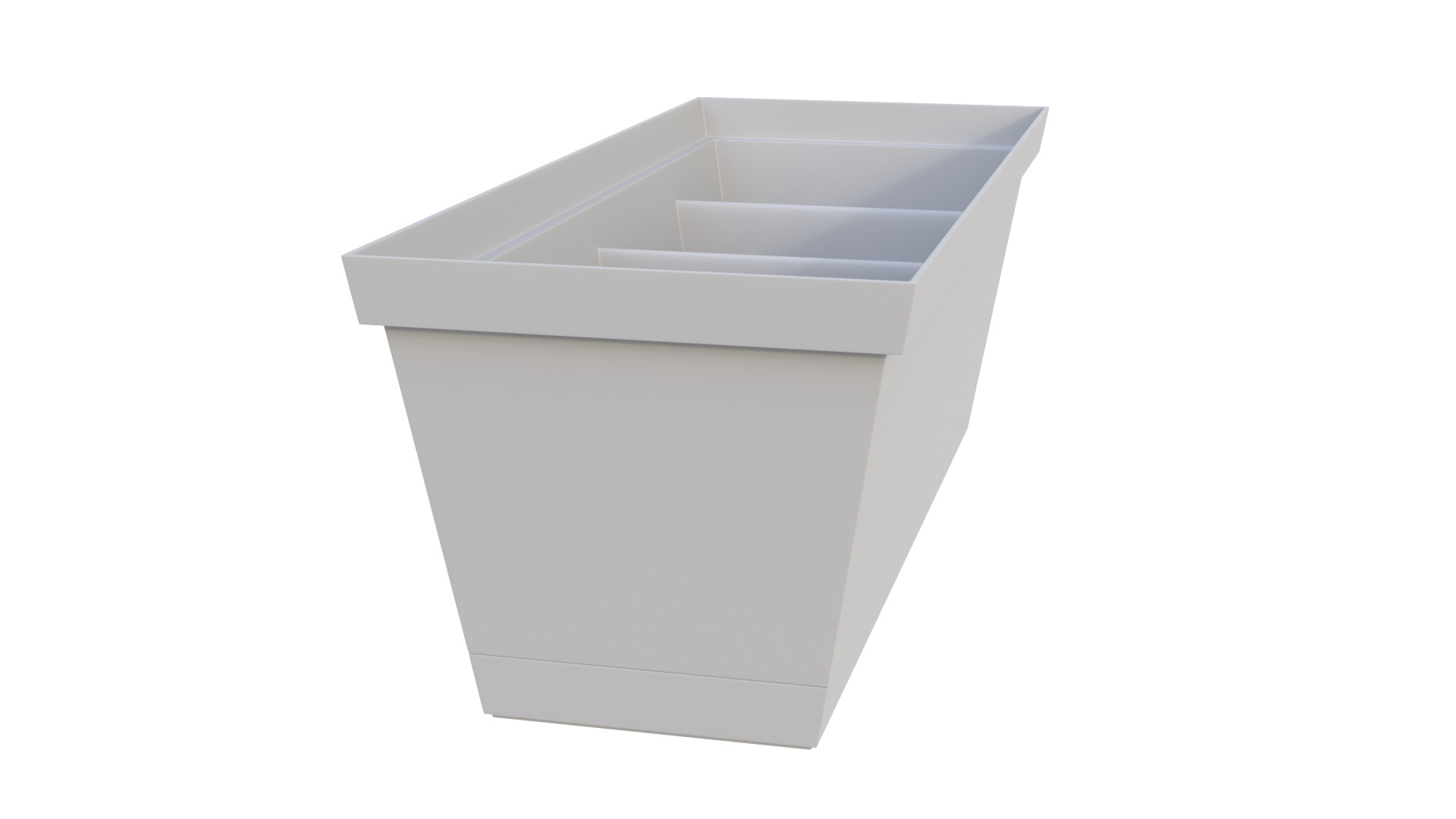 Flower pot 03 3D model_8