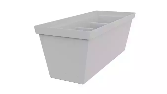 Flower pot 03 3D model
