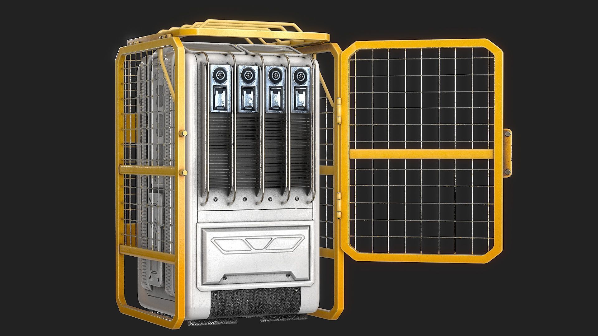 Sci Fi Device Generator Battery Collection _9