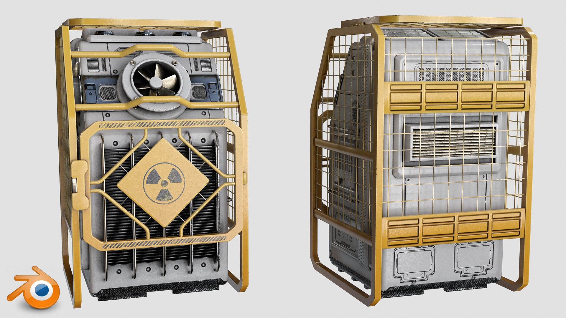 Sci Fi Device Generator Battery Collection _19