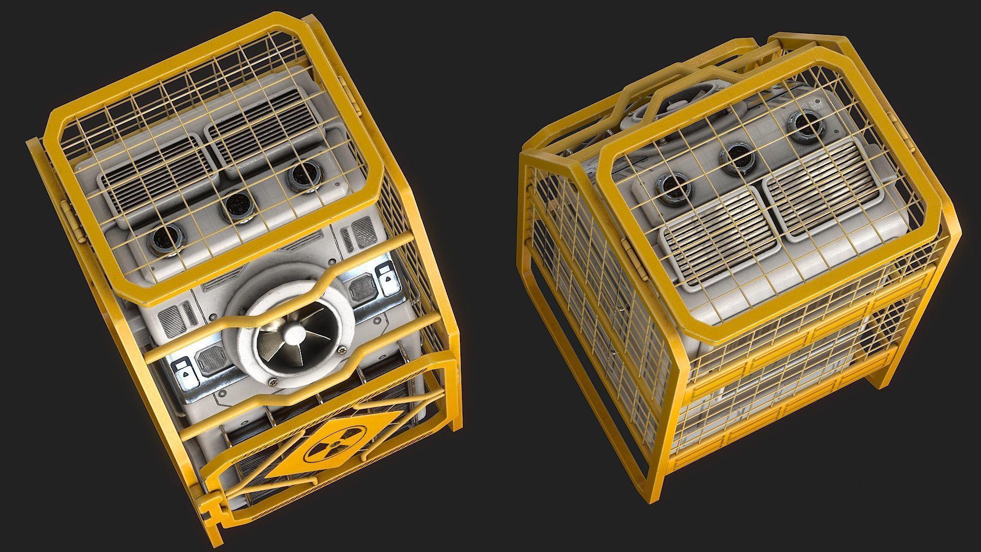 Sci Fi Device Generator Battery Collection _15