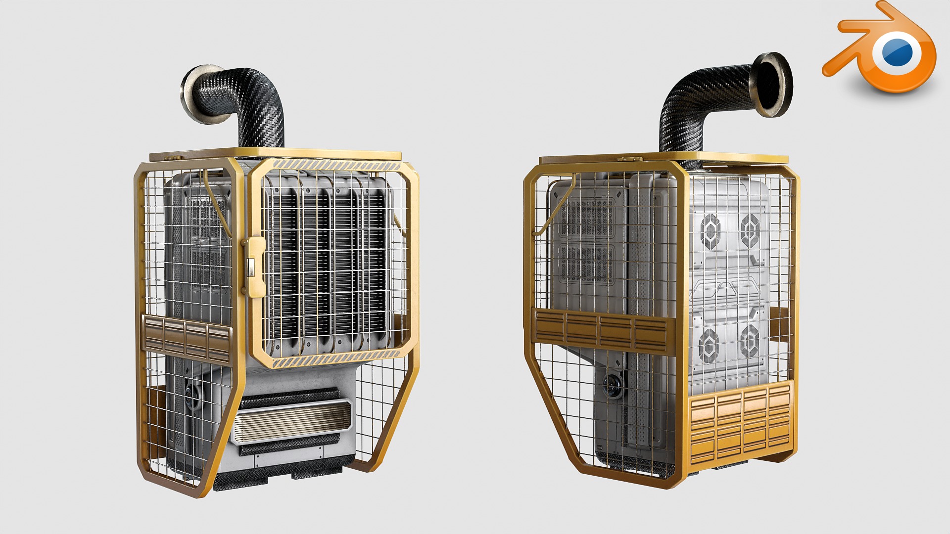 Sci Fi Device Generator Battery Collection _26