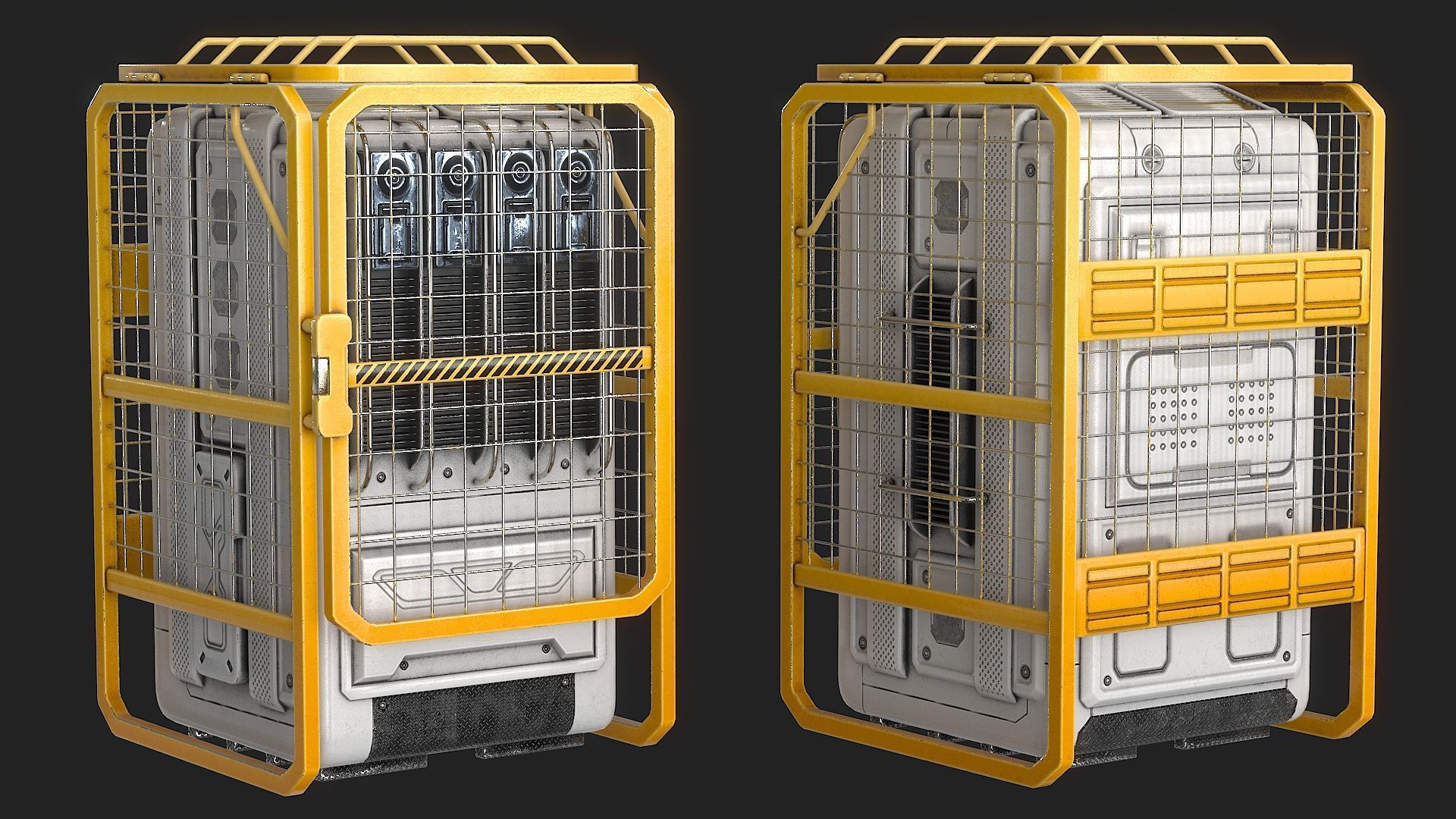 Sci Fi Device Generator Battery Collection _7