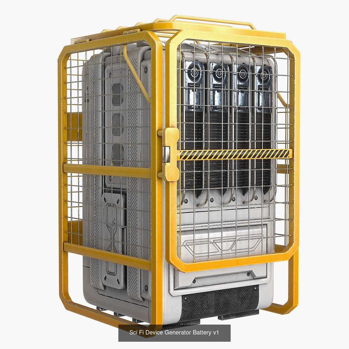 Sci Fi Device Generator Battery Collection _4