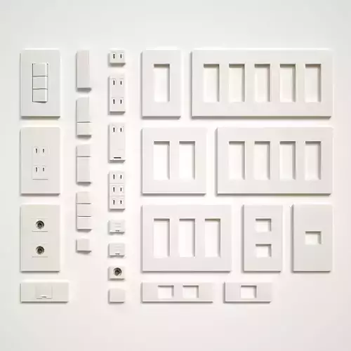 Switch and Outlet Collection 3D model