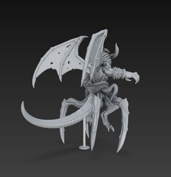 Eight Legged Terror Horrific Spider Demon 3D Print Model 3D model_17