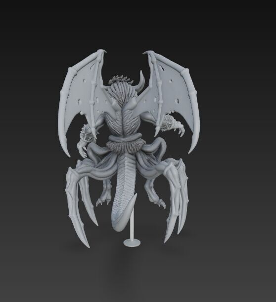 Eight Legged Terror Horrific Spider Demon 3D Print Model 3D model_18
