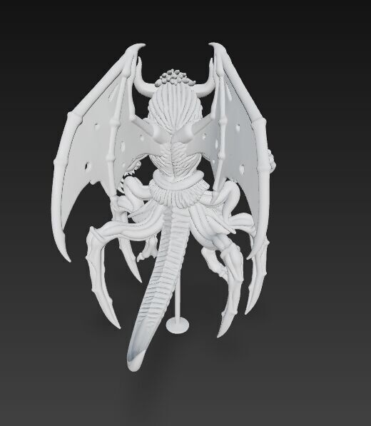 Eight Legged Terror Horrific Spider Demon 3D Print Model 3D model_11