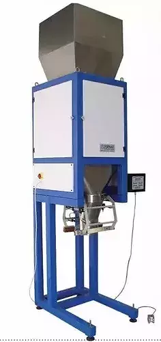 Semi Automatic 2 to 25 kg Bag Filling Machine Electronic Dozer 3D model 2