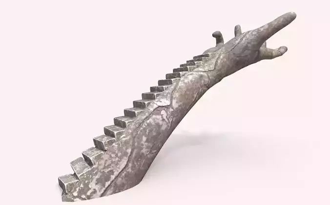 Ancient Hand-Shaped Altar