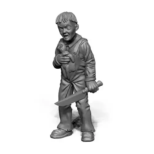 Black Eyed Children - Billy 3D print model