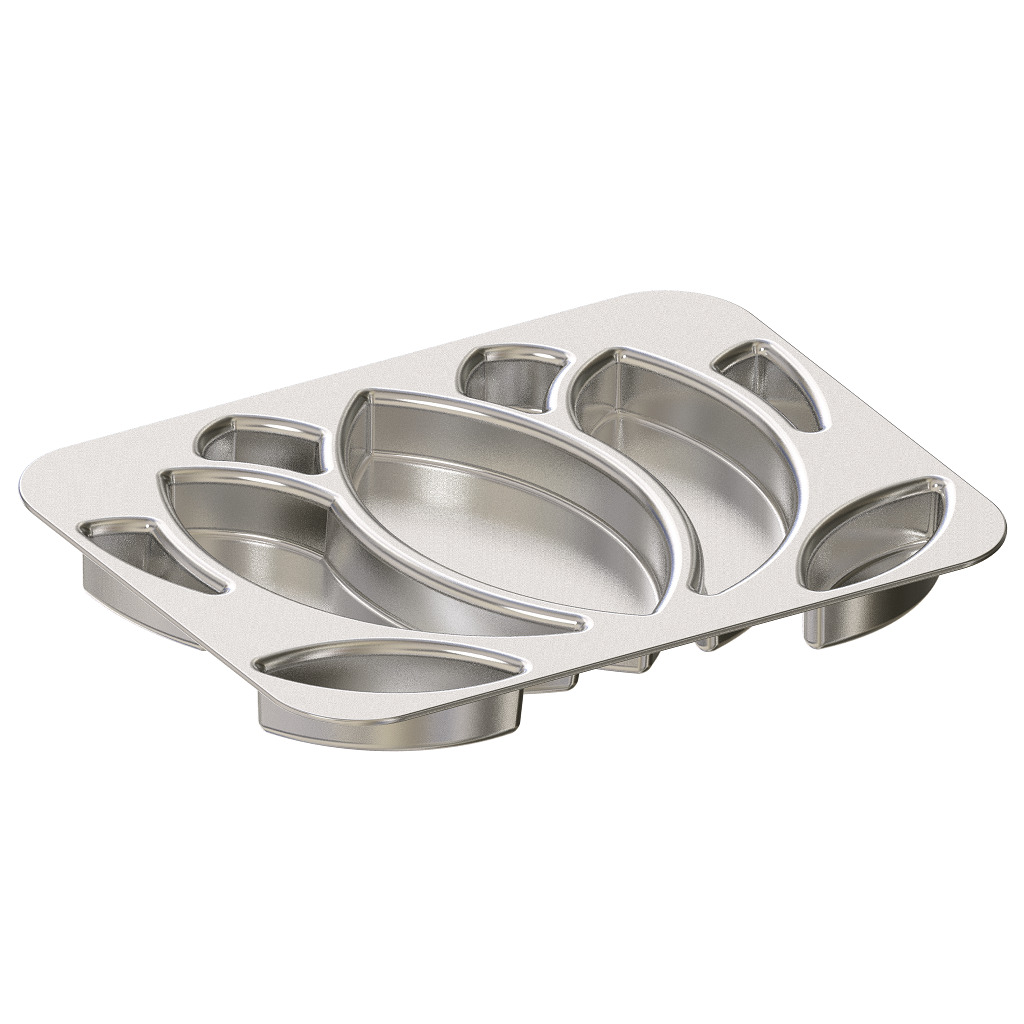 Premium Lotus Plate 3D print model_1