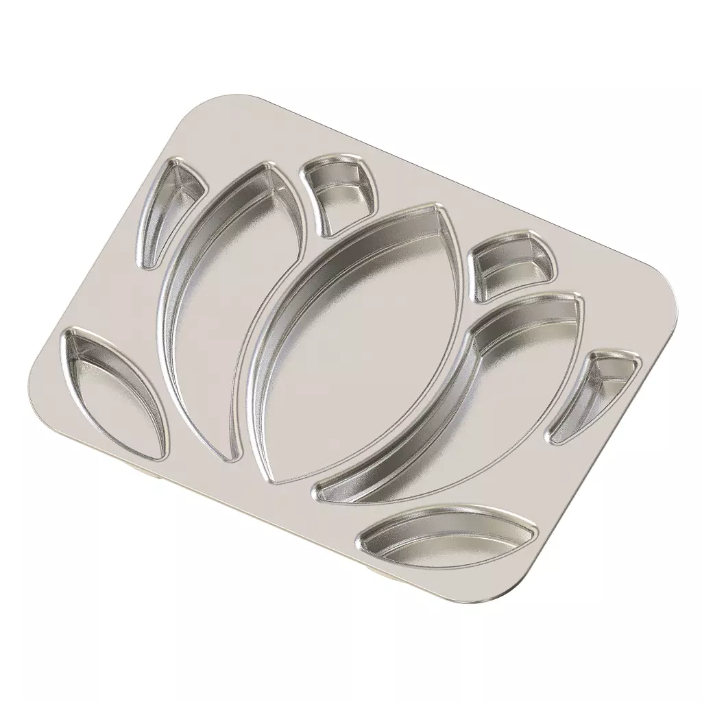 Premium Lotus Plate 3D print model_0