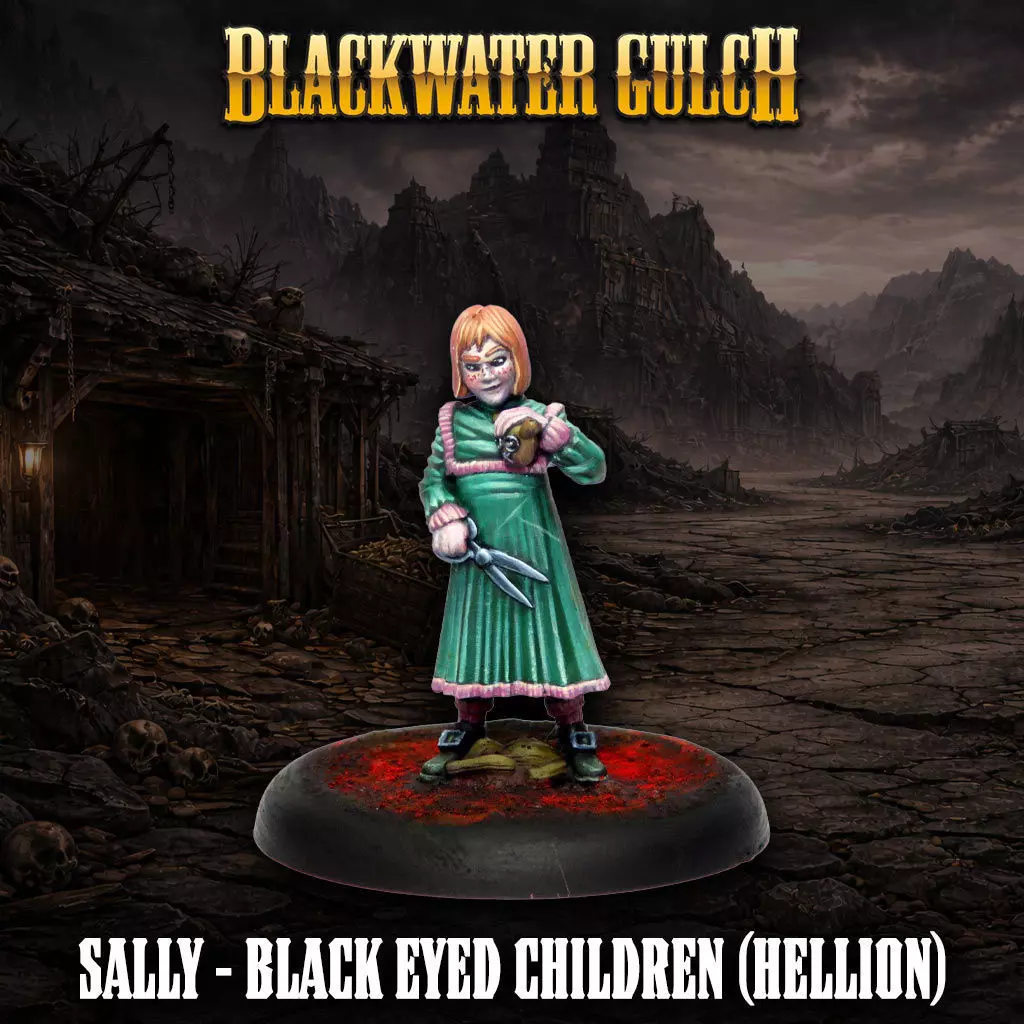 Sally - Black Eyed Children - Hellion 3D print model
