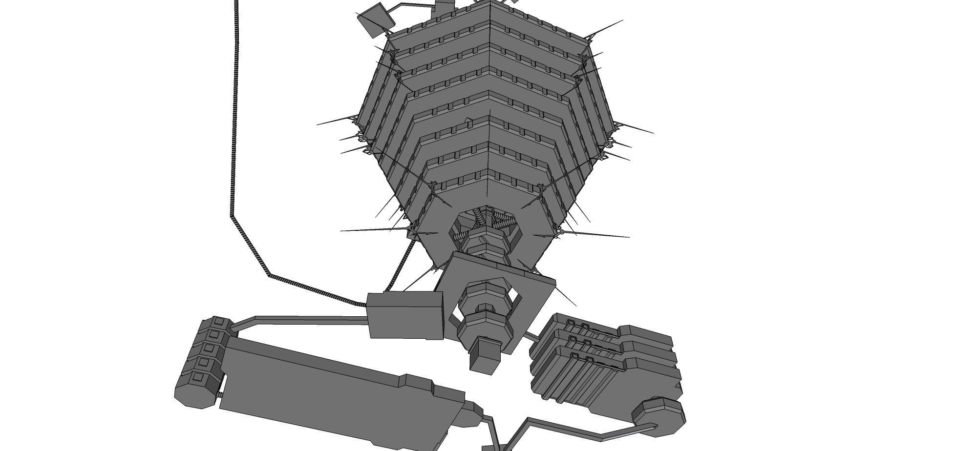 resident evil the hive 3D model_28