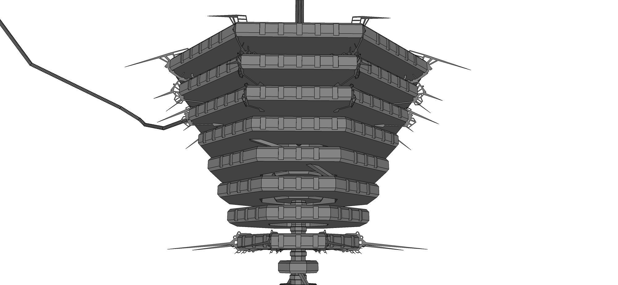 resident evil the hive 3D model_26