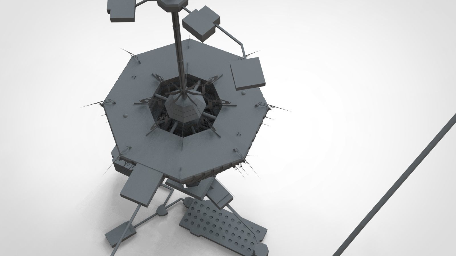 resident evil the hive 3D model_14