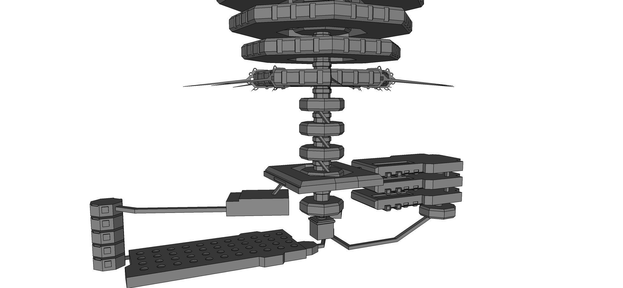 resident evil the hive 3D model_27