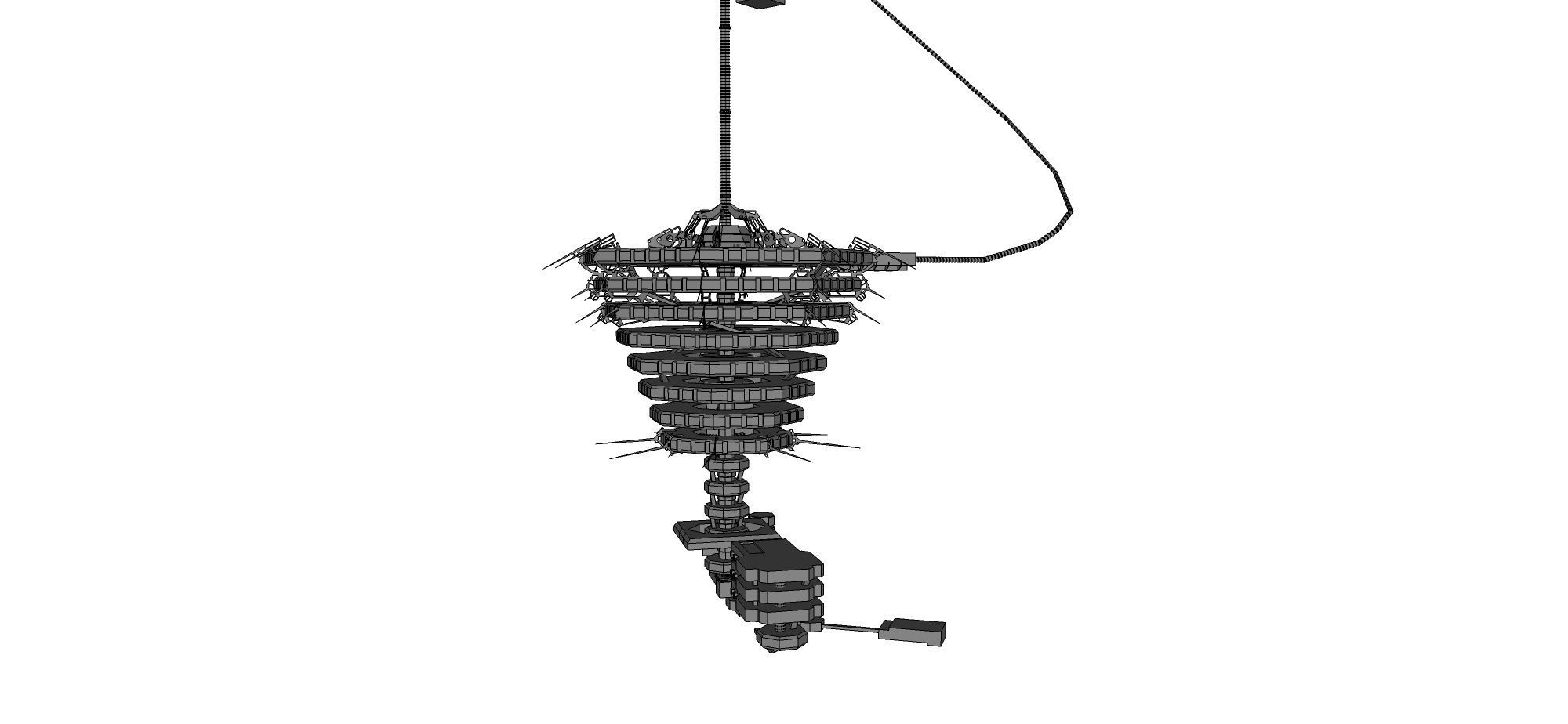 resident evil the hive 3D model_22