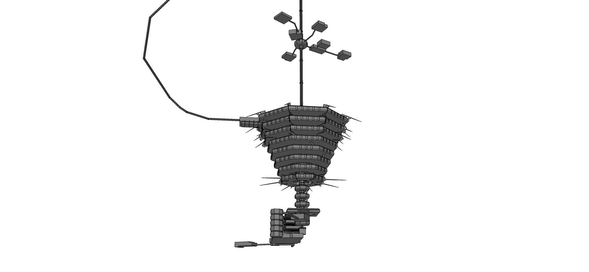 resident evil the hive 3D model_19