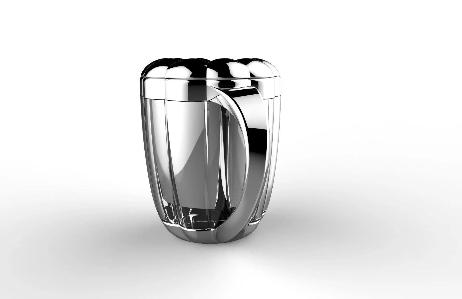 Pumpkin glass 3D model