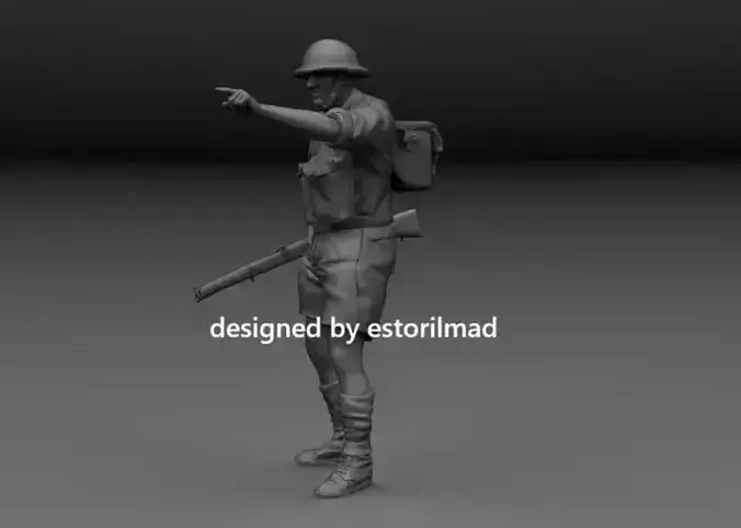 WW2 BRITISH SOLDIER AFRICA 8 ARMY EL ALAMEIN v5