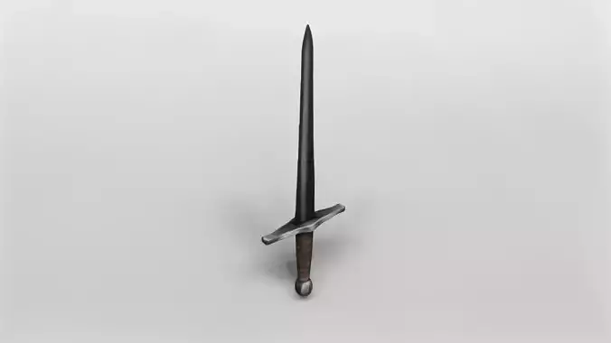 Medieval Longsword 3D Model 3D model Medieval Longsword 3D Model 3D model