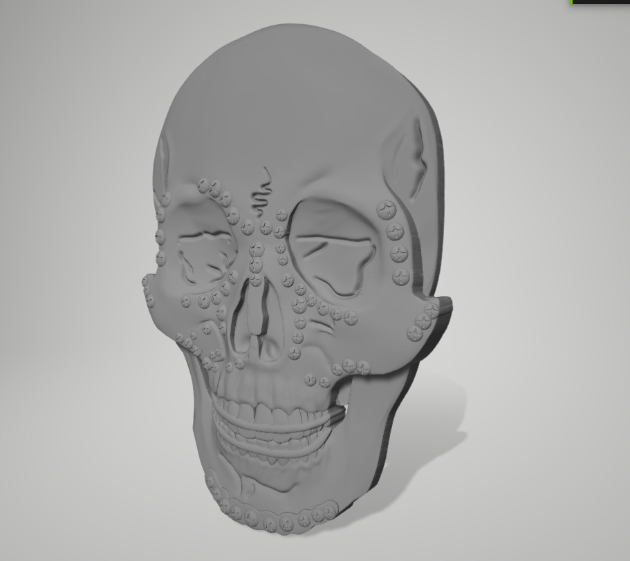 Skull 7 3D print model_5