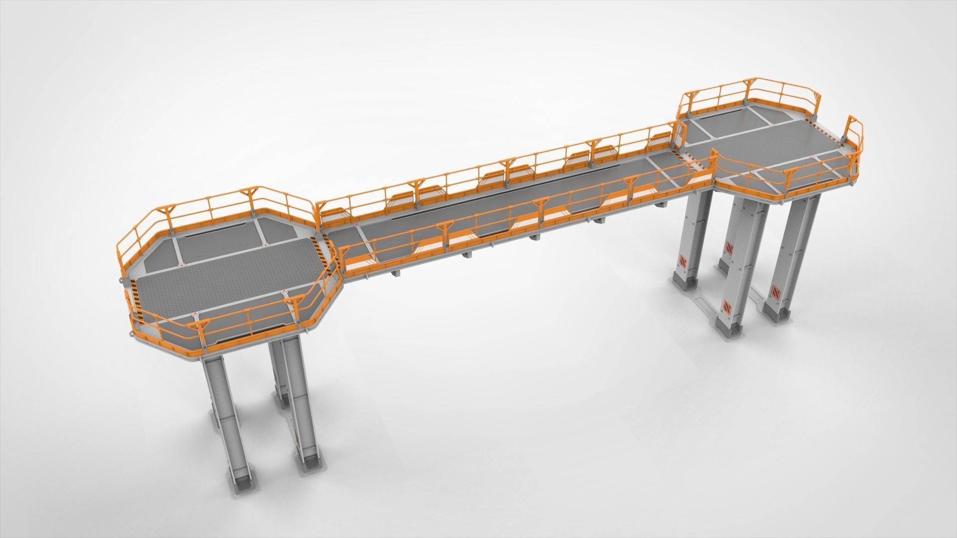 Sci-Fi architecture Elements collection 28 3D model_6