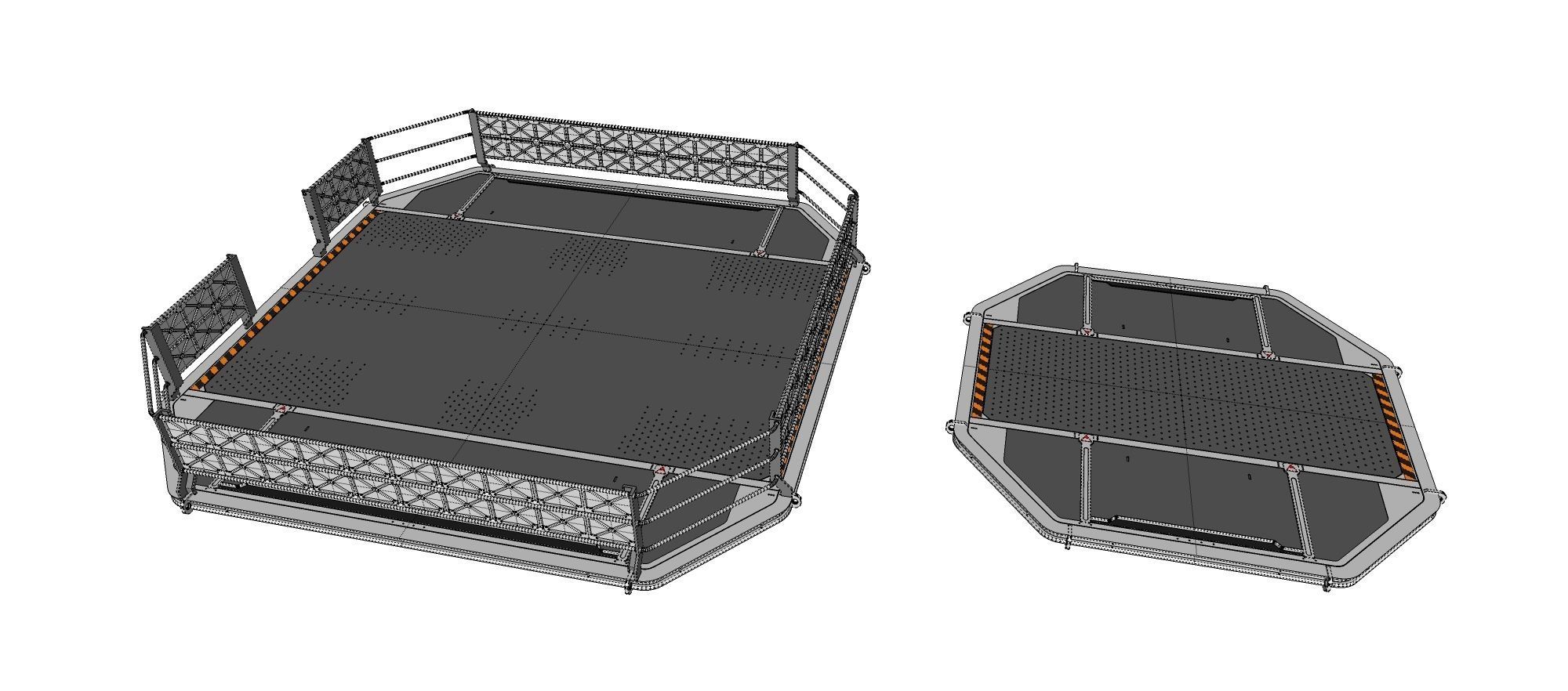 Sci-Fi architecture Elements collection 28 3D model_23
