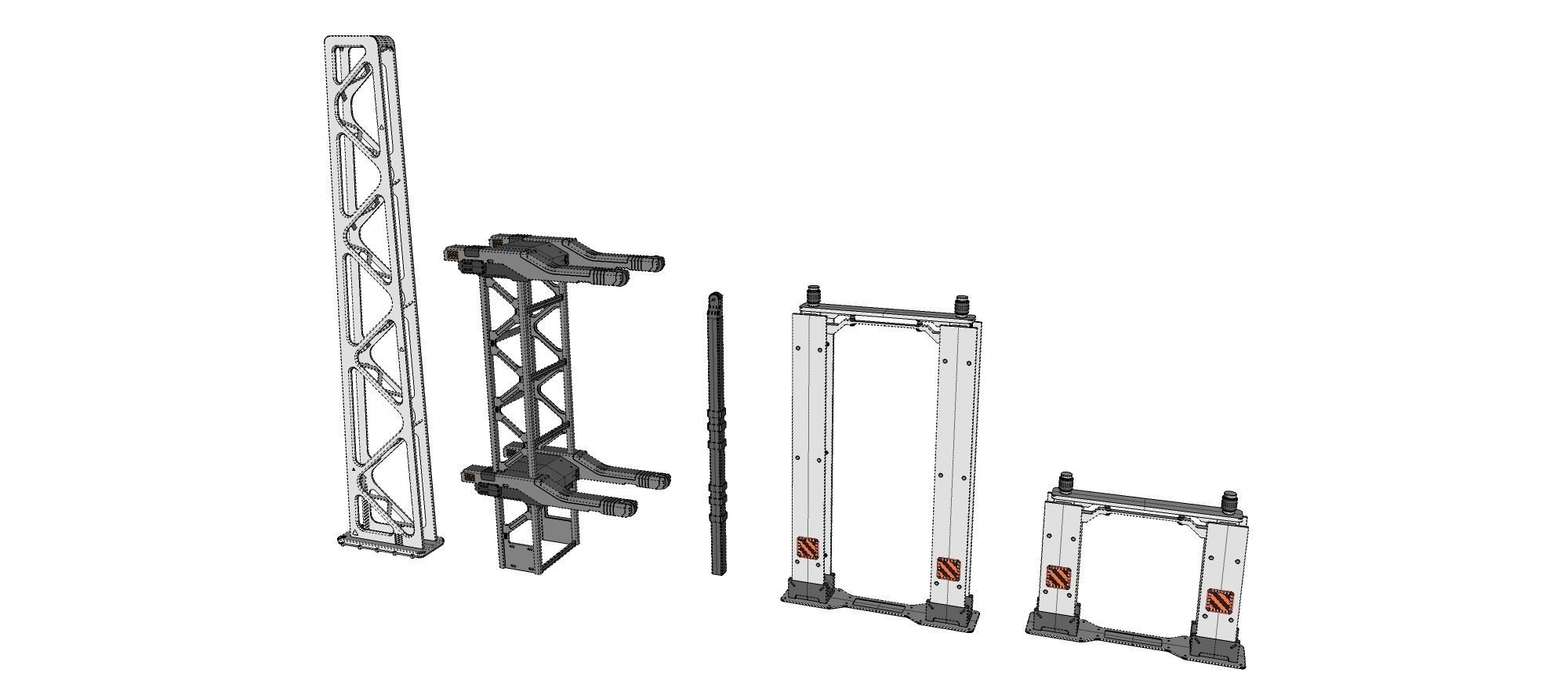 Sci-Fi architecture Elements collection 28 3D model_28