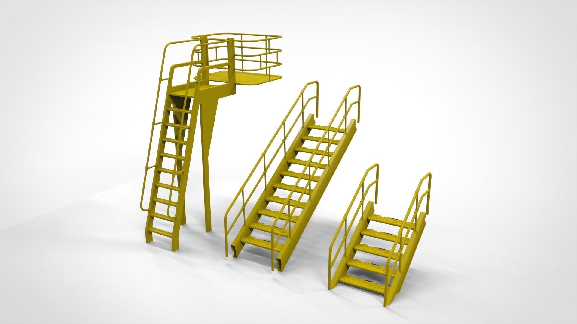 Sci-Fi architecture Elements collection 28 3D model_20