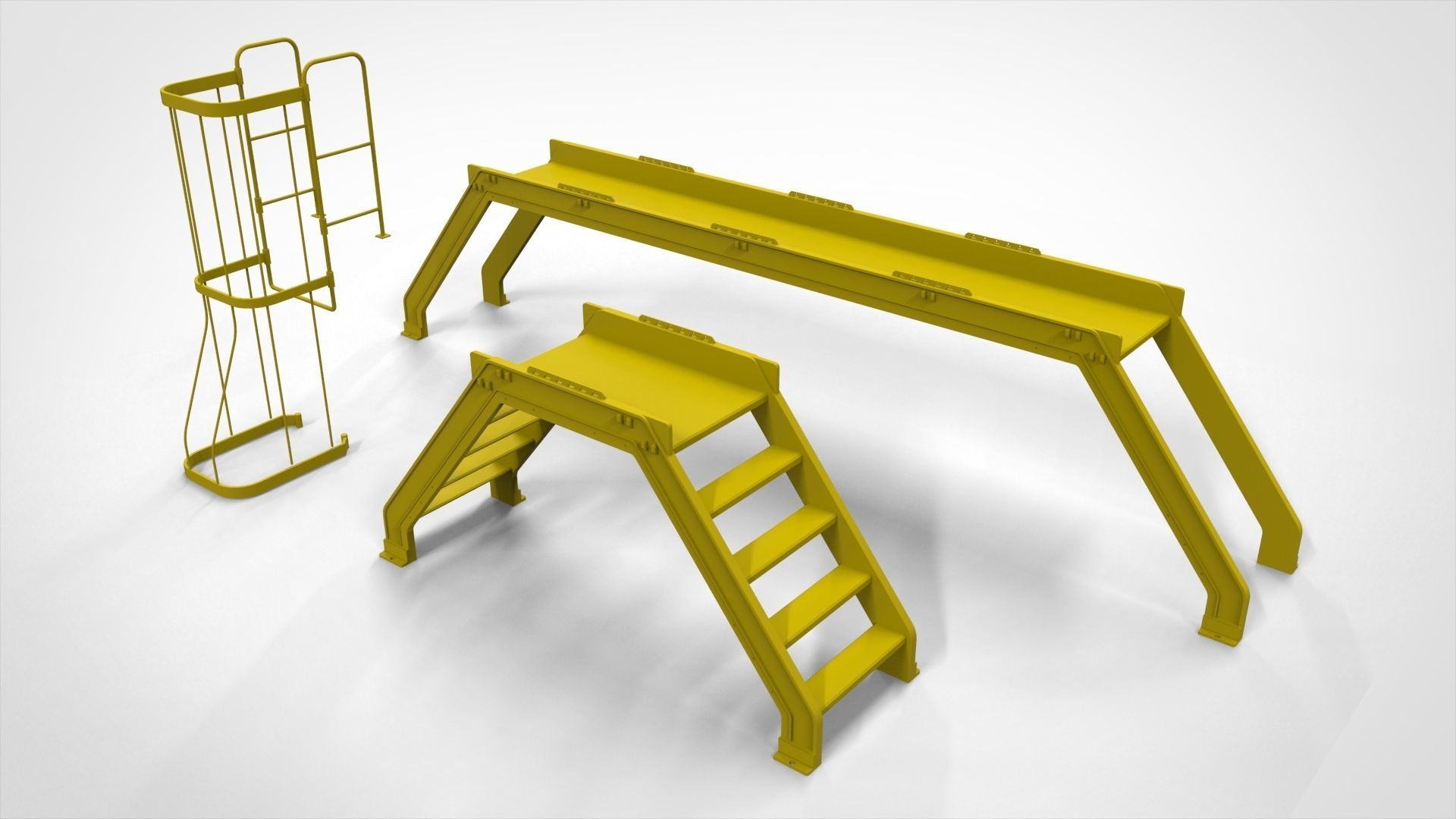 Sci-Fi architecture Elements collection 28 3D model_17