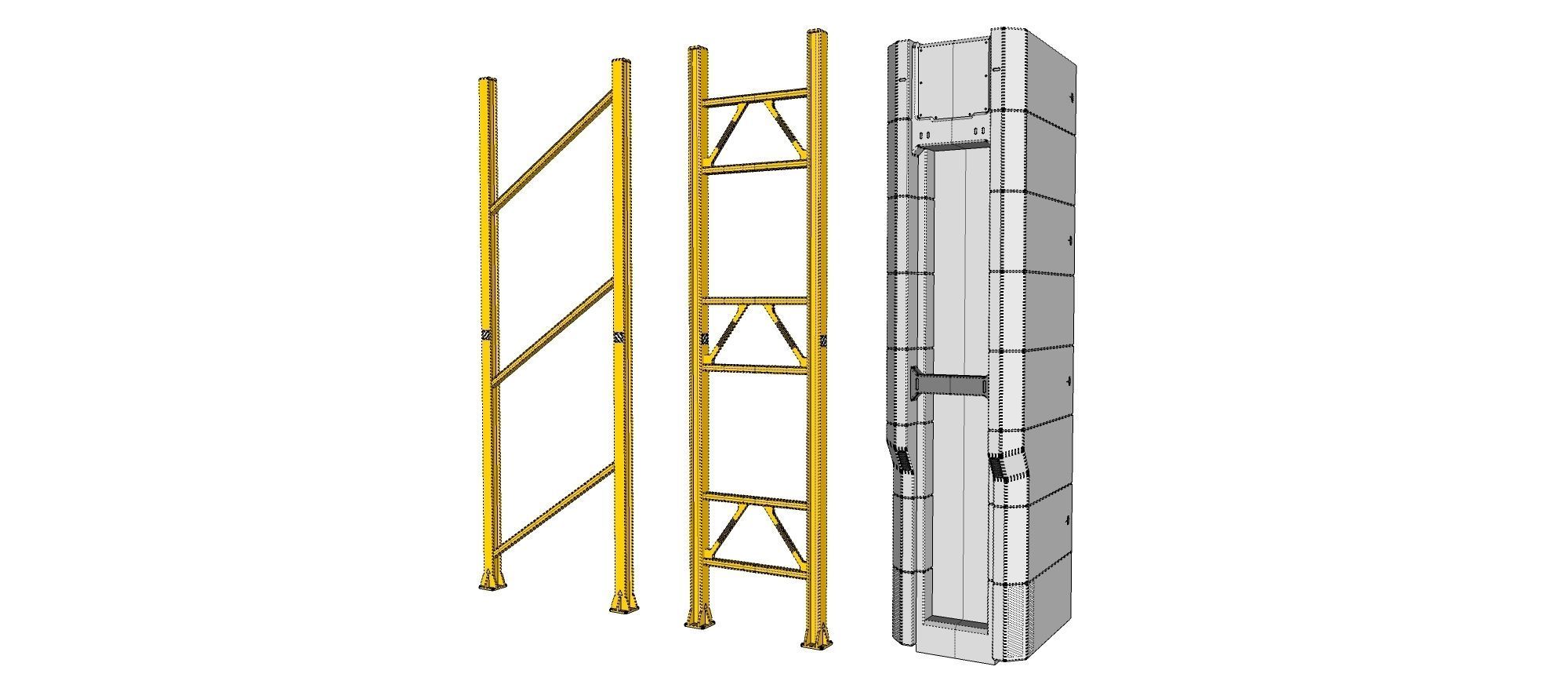 Sci-Fi architecture Elements collection 28 3D model_33