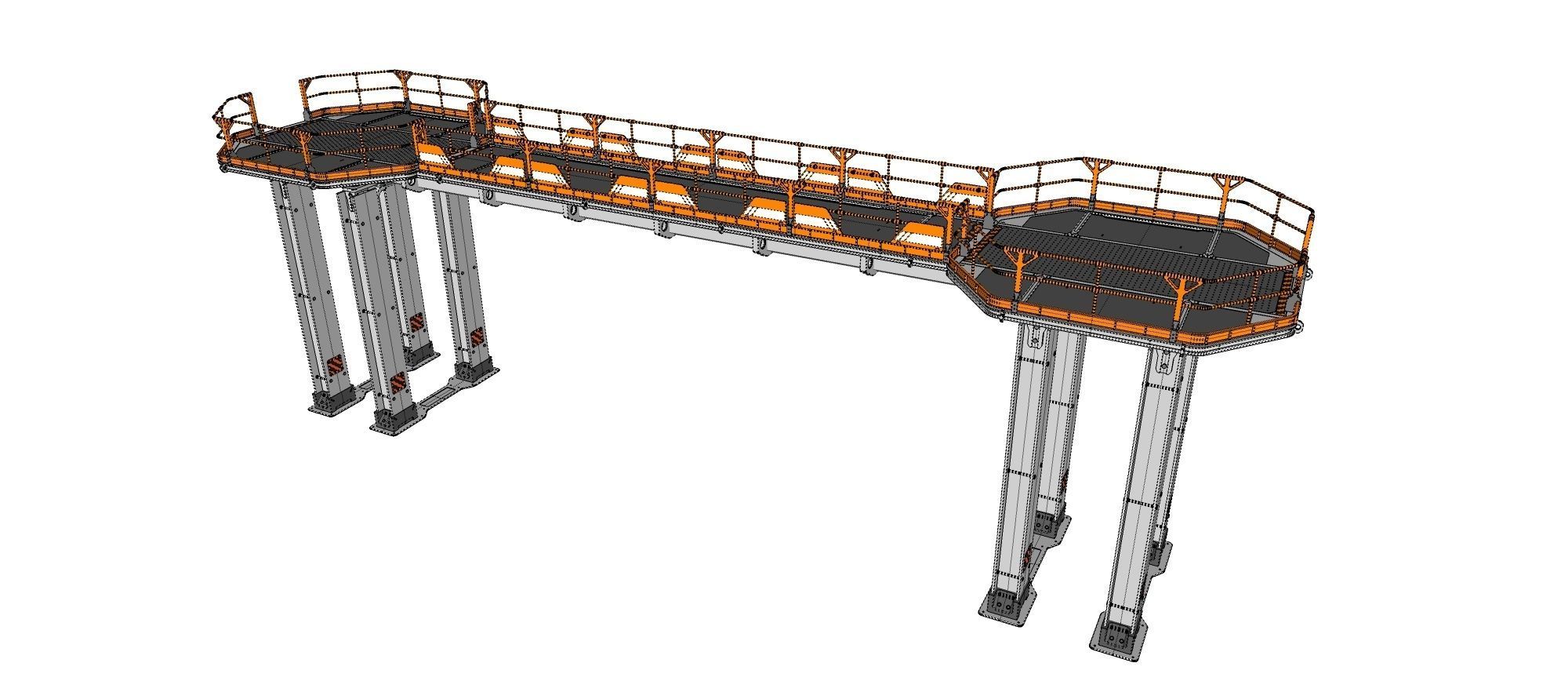 Sci-Fi architecture Elements collection 28 3D model_25