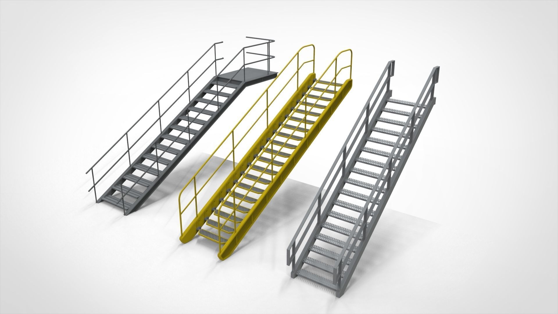 Sci-Fi architecture Elements collection 28 3D model_19