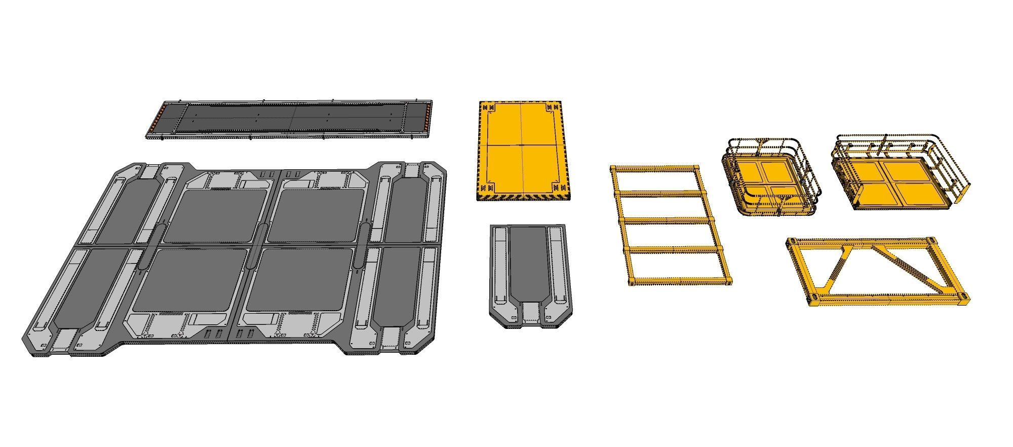 Sci-Fi architecture Elements collection 28 3D model_24