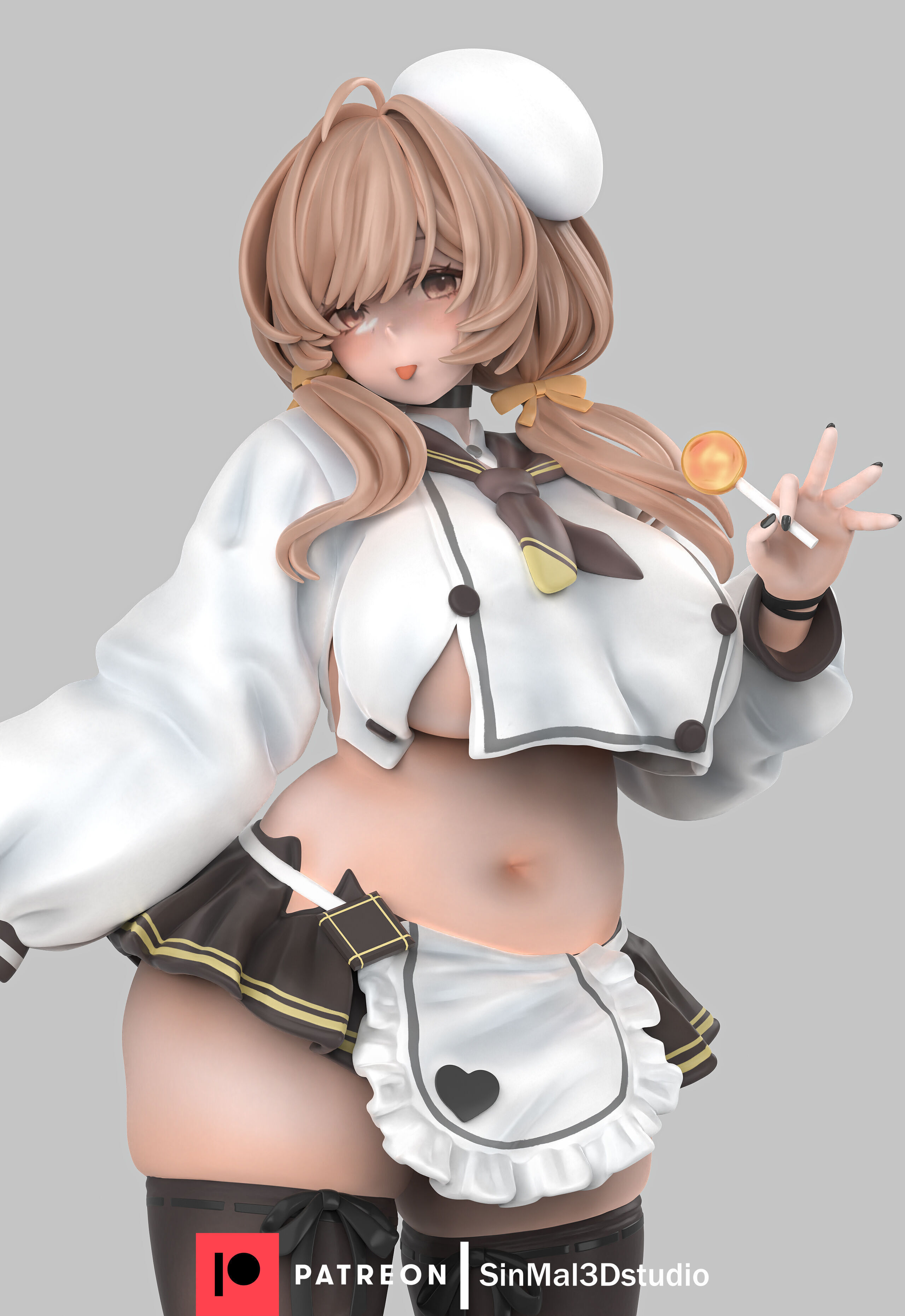 Bready nikke 3D print model_1