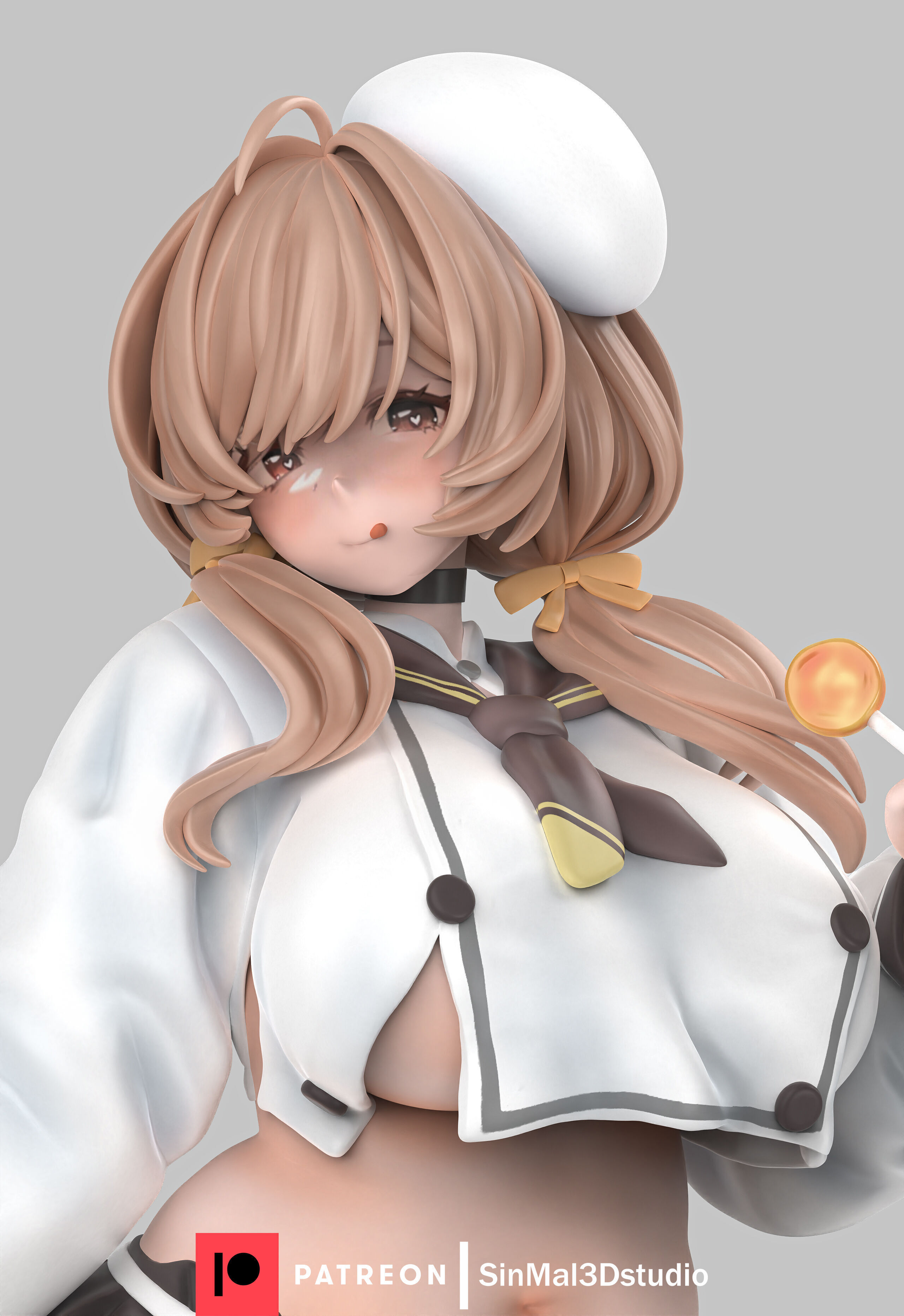 Bready nikke 3D print model_3